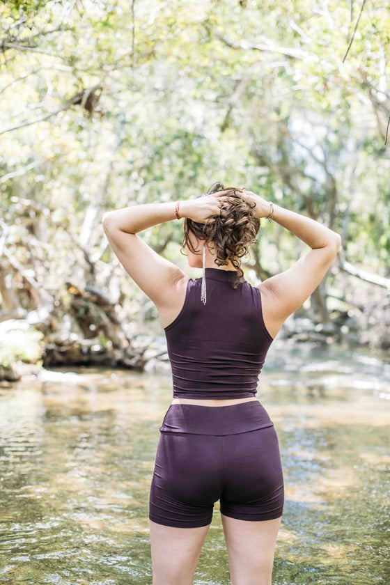 Inspire Shorts- Plum