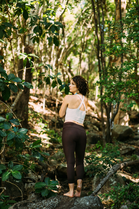 Radiant Leggings- Chocolate