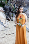 silk maxi dress